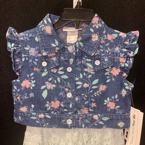 Denim Vest and  Assymetrical Dress - Picture 6 of 10